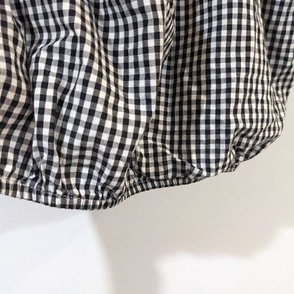 American eagle | ruffle gingham crop tank top - Picture 8 of 8